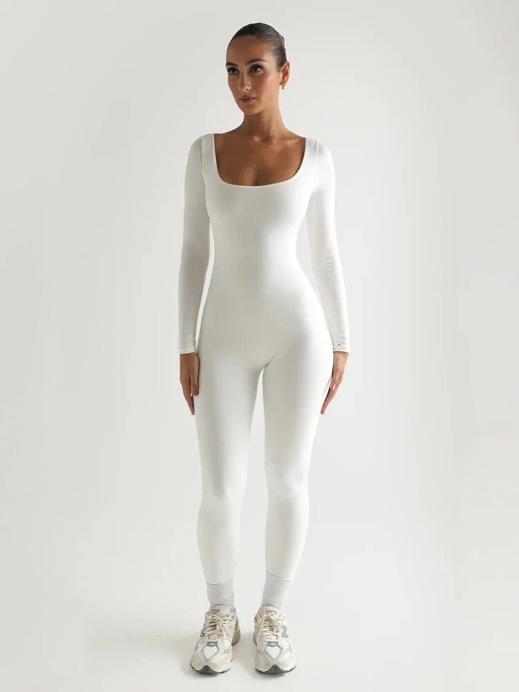 Ida | Jumpsuit med slank silhuet og shapewear
