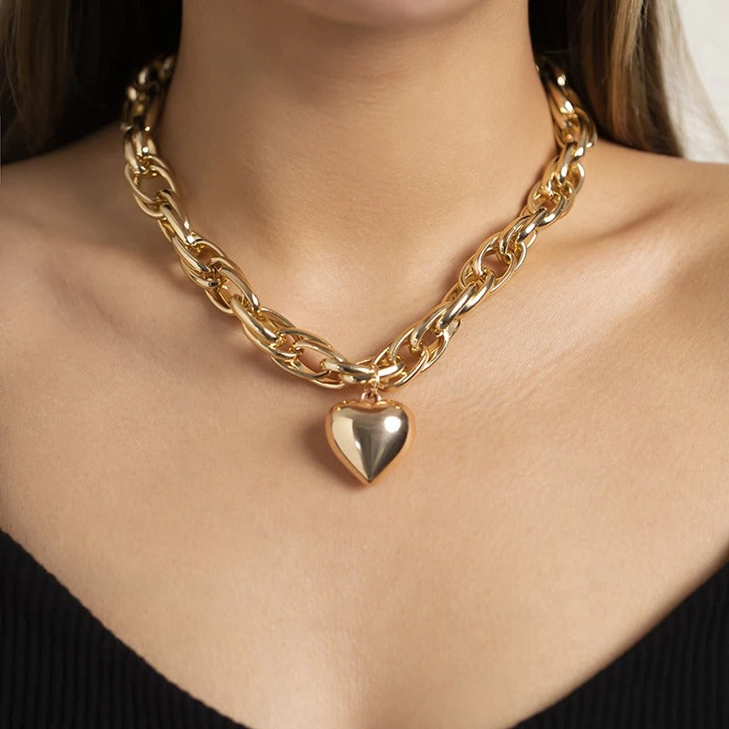Aliyah Heart Necklace